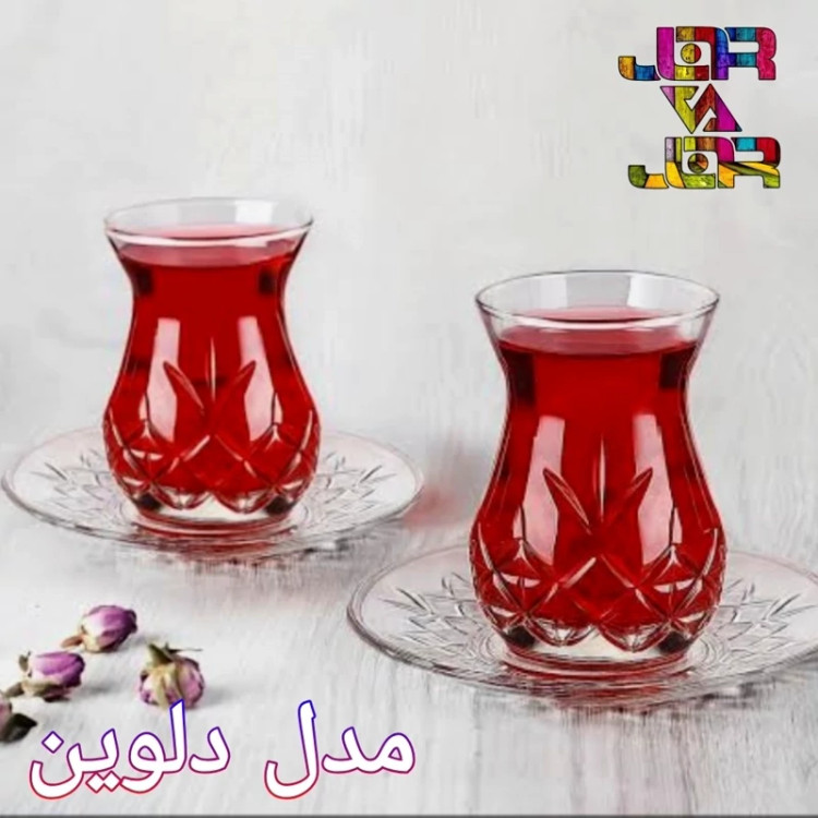 استکان کمر باریک 6 عددی مدلهای دیلما، اسلو، آنالیا، تلما، سیلوان، گلجام، تارا، بونیتو، دلوین استکان عربی