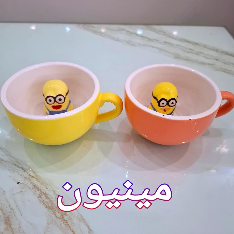 ماگ سورپرایزی ارسال رایگان ماگ عروسک دار پاتریک باب اسفنجی مینیون فیل پنگوئن و...