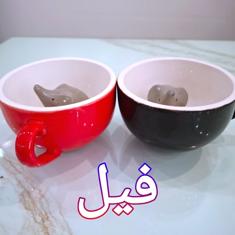 ماگ سورپرایزی ارسال رایگان ماگ عروسک دار پاتریک باب اسفنجی مینیون فیل پنگوئن و...