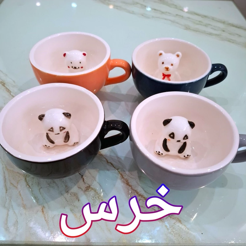 ماگ سورپرایزی ارسال رایگان ماگ عروسک دار پاتریک باب اسفنجی مینیون فیل پنگوئن و...