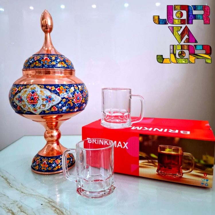 استکان بونیتو دسته دار مدل انگشتی مدرن ارسال رایگان