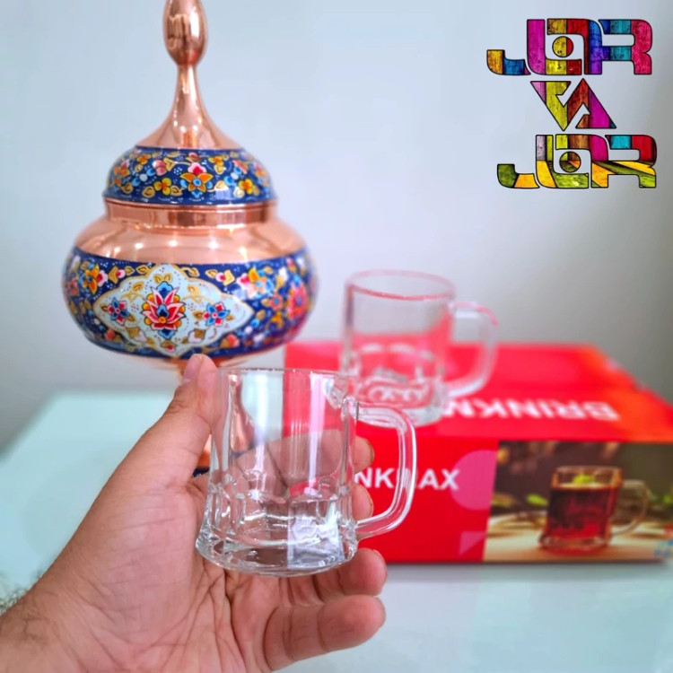 استکان بونیتو دسته دار مدل انگشتی مدرن ارسال رایگان