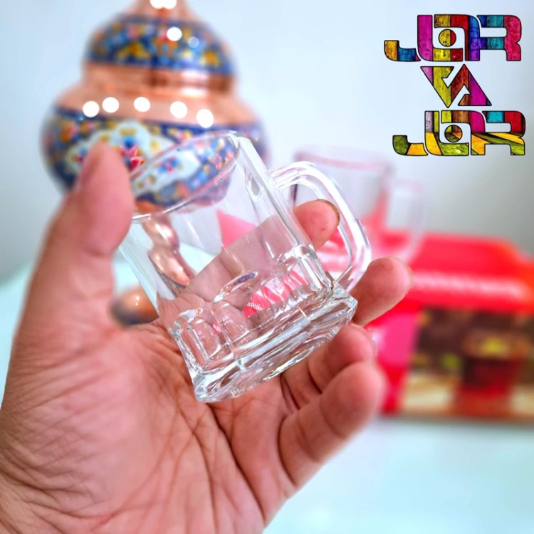 استکان بونیتو دسته دار مدل انگشتی مدرن ارسال رایگان