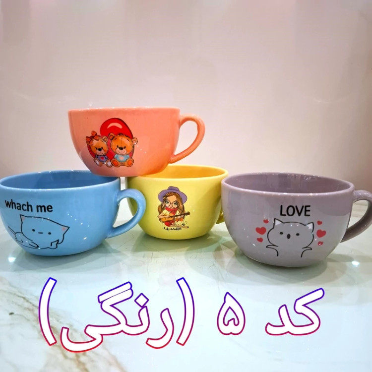 ماگ پاتریک در طرح ها و رنگهای مختلف ماگ عروسکی سورپرایزی