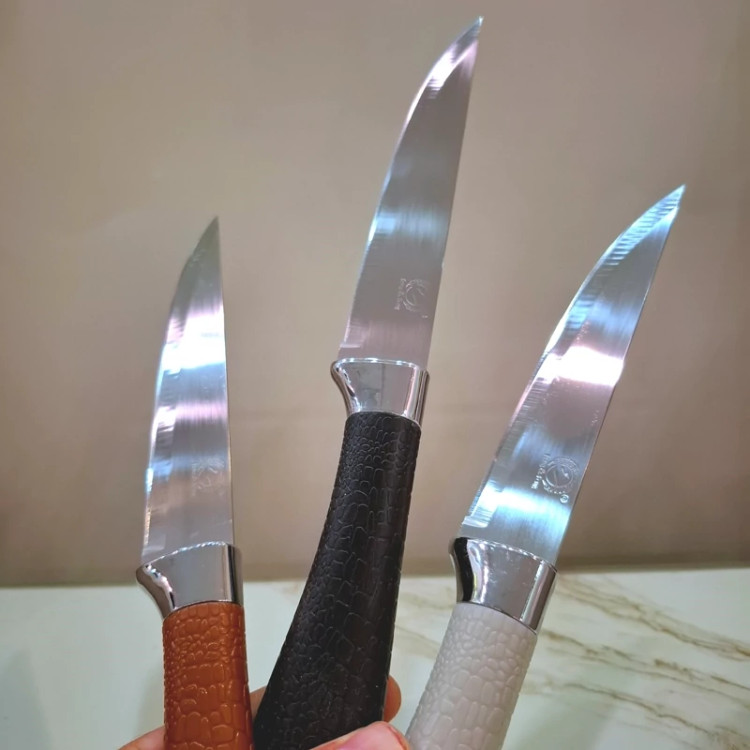 چاقو آشپزخانه تیغه استیل برند فنگ فنگ وارداتی 6 اینچ