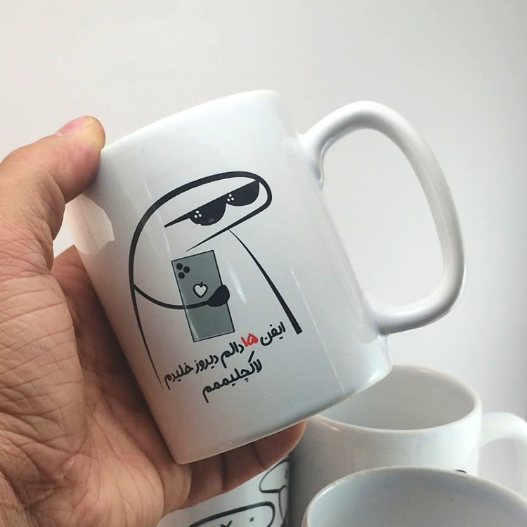 ماگ میقولی با رنگ لاستر براق و ارسال رایگان و کیفیت درجه یک