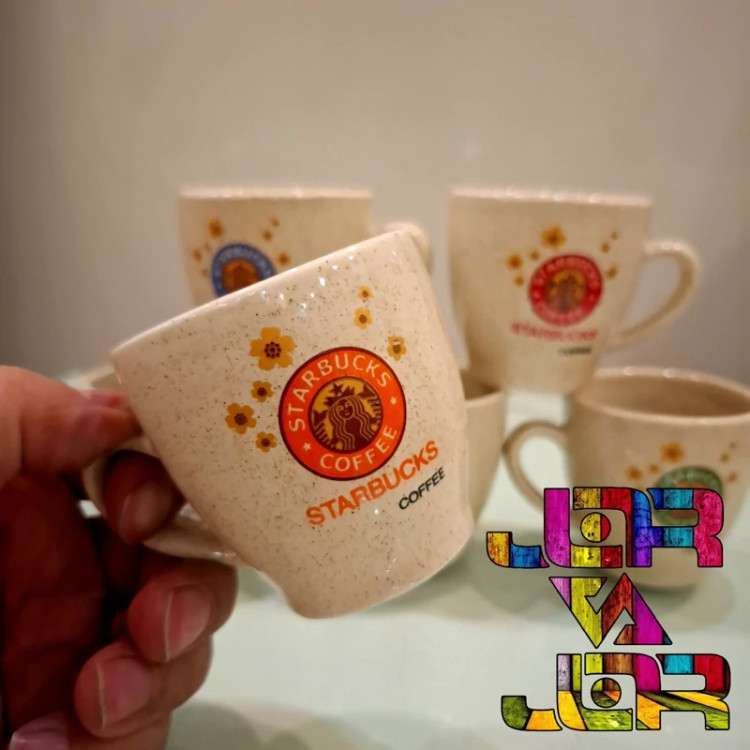 شات قهوه خوری دوبل طرح گرانیتی یک عددی جذاب با کیفیت عالی