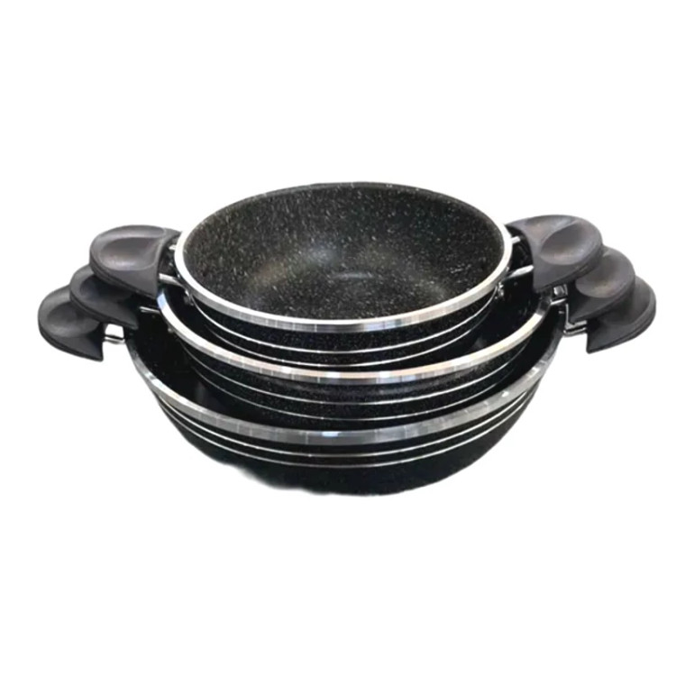 سه تابه گرانیتی دو دسته ارسال رایگان