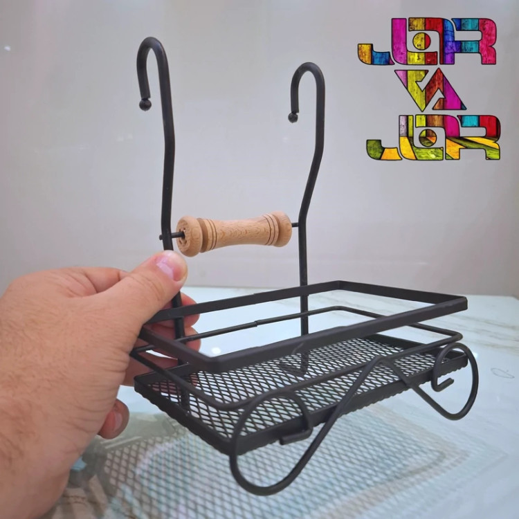 جا اسکاجی آویز رنگ مشکی مات ارسال رایگان