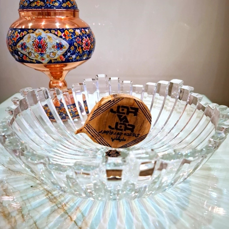 میوه خوری و شیرینی خوری برلین ارسال رایگان سفید بلور اصفهان