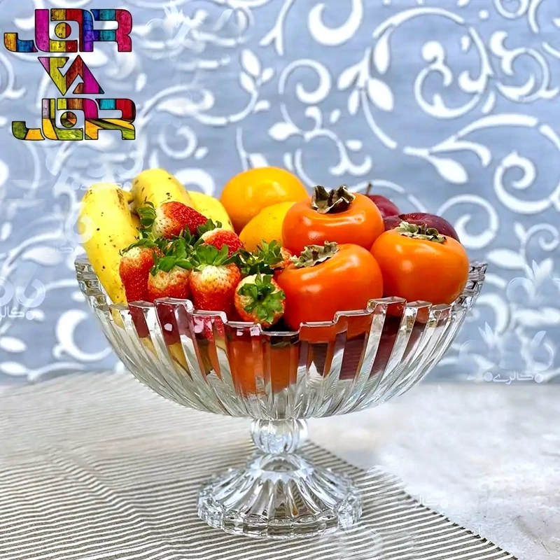 میوه خوری و شیرینی خوری برلین ارسال رایگان سفید بلور اصفهان