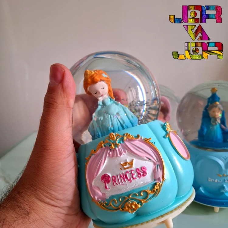 گوی پمپی موزیکال چراغدار بزرگ ارسال رایگان