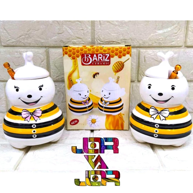 عسل خوری زنبوری مدل دختر و پسر یک عددی