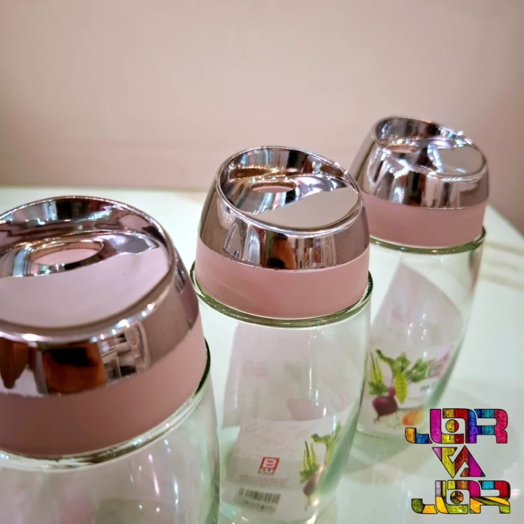 ادویه پاش 3 حالته درب کروم در 5 رنگ یک عددی