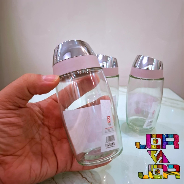 ادویه پاش 3 حالته درب کروم در 5 رنگ یک عددی