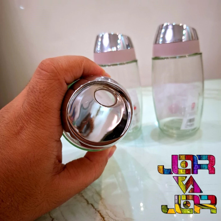 ادویه پاش 3 حالته درب کروم در 5 رنگ یک عددی