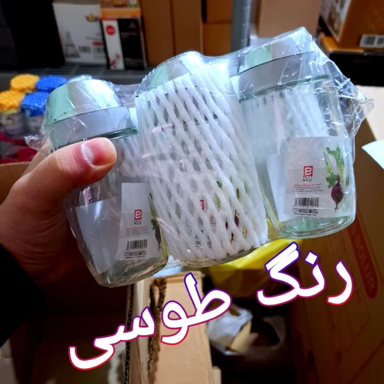ادویه پاش 3 حالته درب کروم در 5 رنگ یک عددی