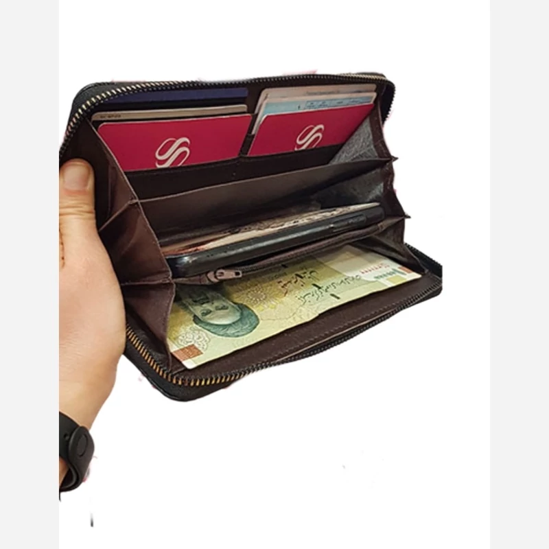 کیف پول و جاکارتی چرم مصنوعی وارداتی