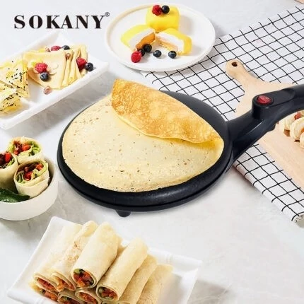 نان پز برقی خانگی سوکانی تنور برقی رژیمی صفحه 20 سانتیمتر پخت نان برقی