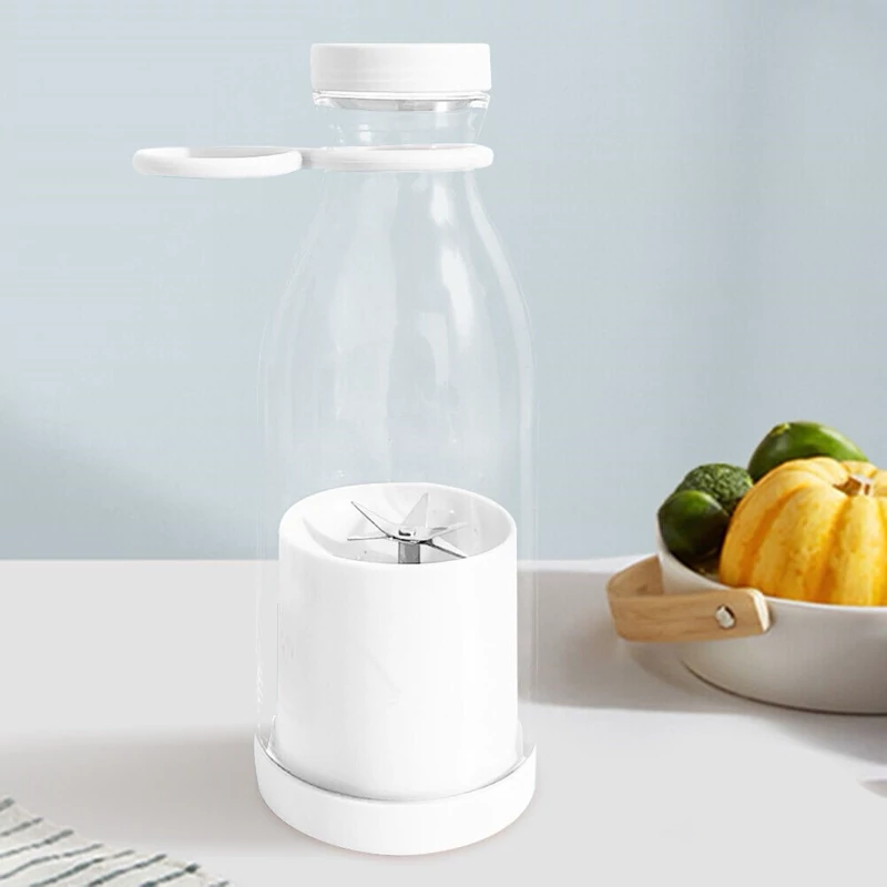 شیکر و مخلوط کن شارژی MINI JUICE ظرفیت 420 میلی شیکر شارژی شیکر باشگاه بطری شیکر بدنسازی شارژی