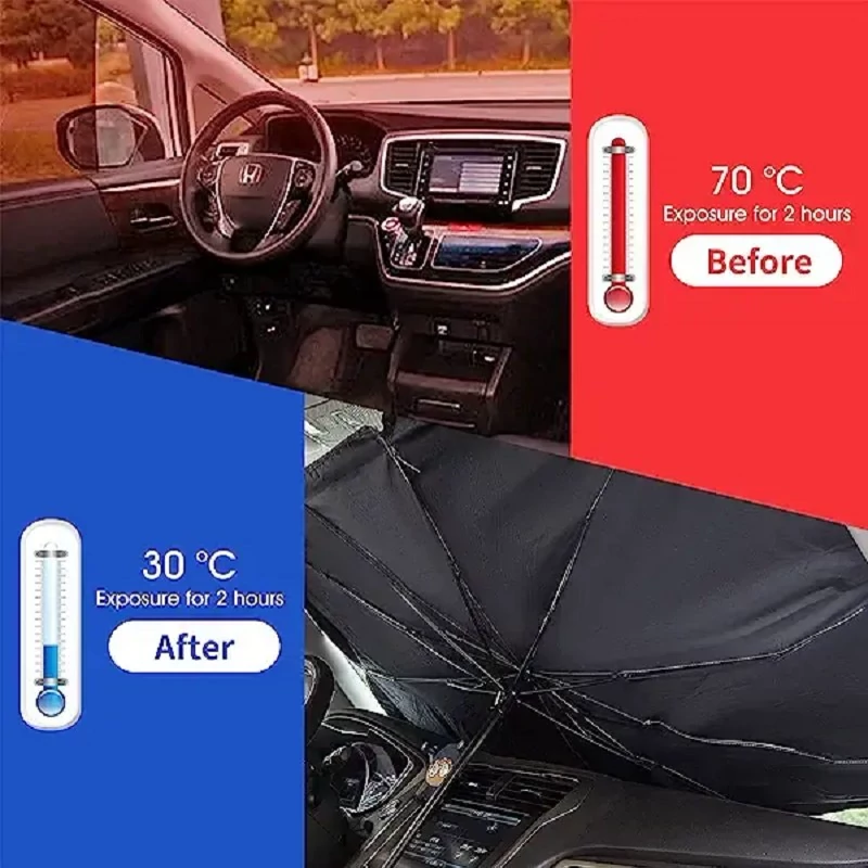 سایبان چتری خودرو آفتابگیر خودرو