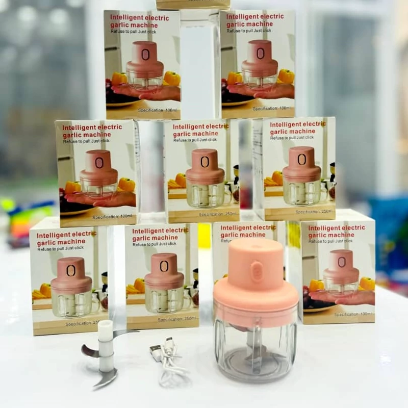مینی خردکن شارژی 250 میلی لیتری خردکن پیازخردکن گوجه خردکن پیاز سبزی خردکن