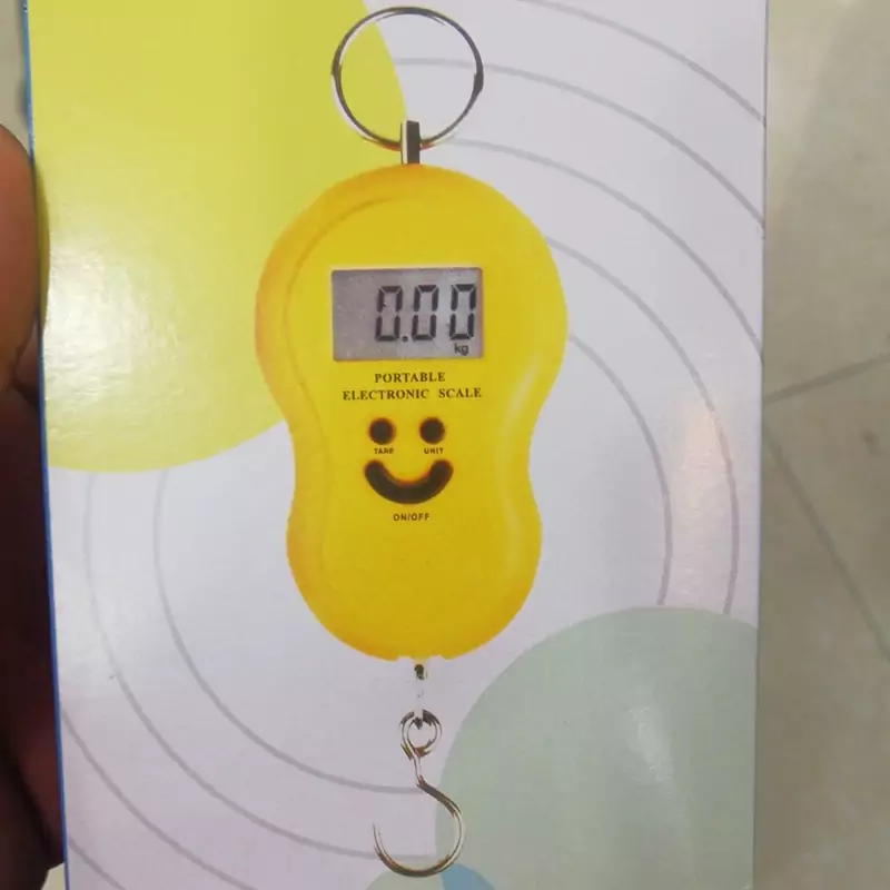 ترازو دیجیتالی 50 کیلوگرمی قابل حمل آویزان ترازو  50 کیلویی ترازو کششی قلاب دار