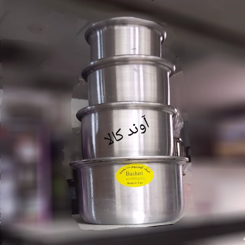 قابلمه روحی 4تایی (قابلمه سایز کوچک 4تیکه)سرویس روحی . قابلمه بچه