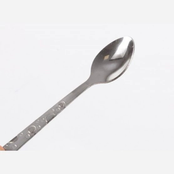 قاشق چایخوری طرح توپی استیل (پک کامل6قاشق کوچک)6تایی
