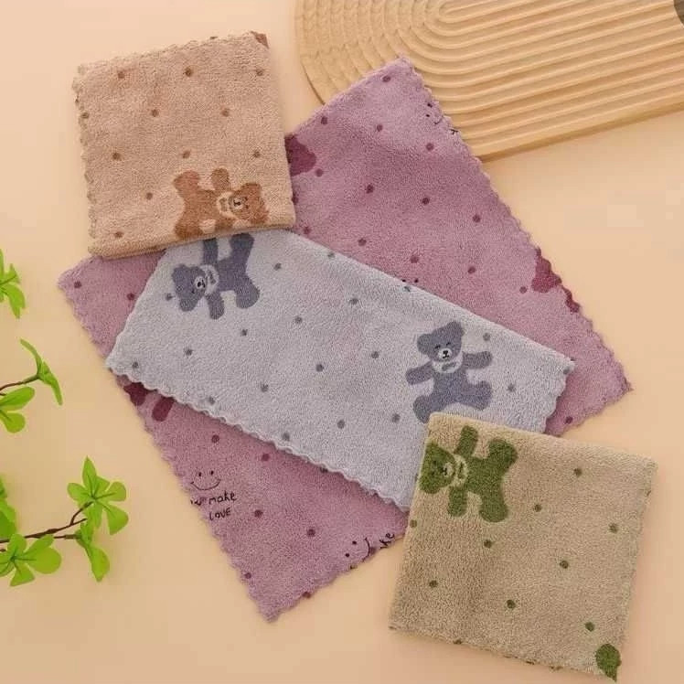 دستمال حوله تدی 40.40( دستمال آشپزخانه میکروفایبر)یک عدد
