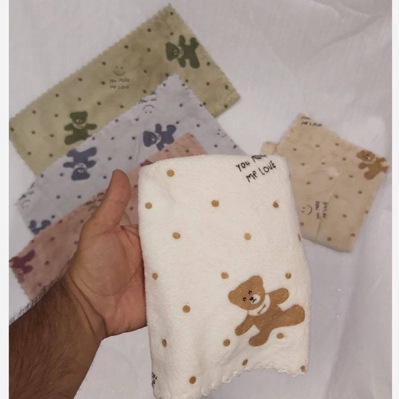 دستمال حوله تدی 40.40( دستمال آشپزخانه میکروفایبر)یک عدد