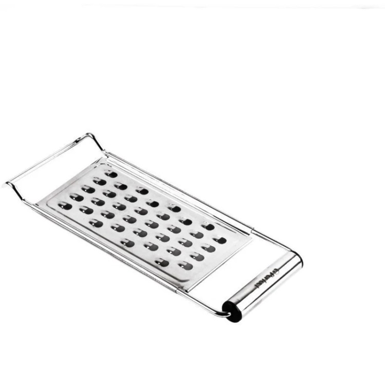 رنده تخت استیل سایز کوچک سوراخ درشت (خرد کن دستی)