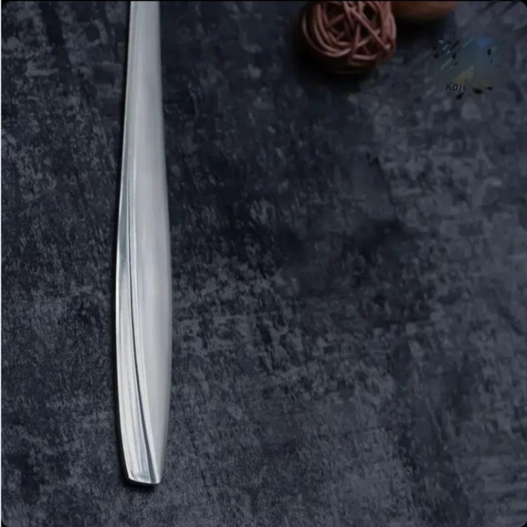 ملاقه استیل مات و براق طرح ماینز قاشق خورشت(ملاقه خورشت)