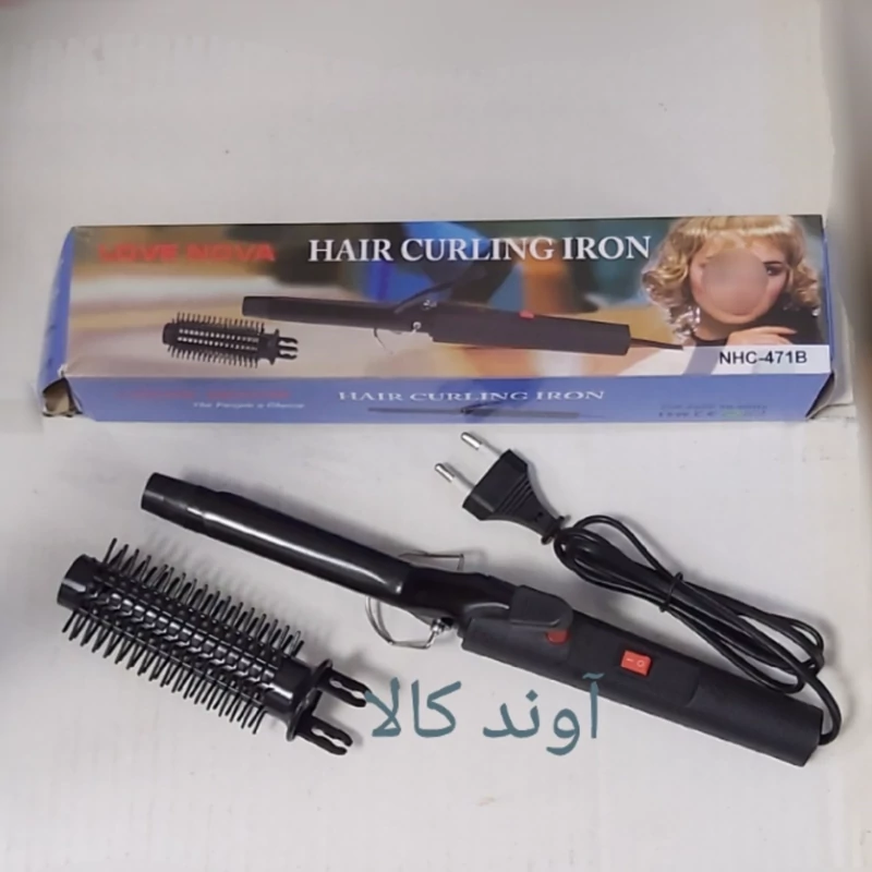 بابلیس فرکننده حالت دهنده مو گیره دار(شانه و بابلیس)بابلیس حالت دهنده موج دار کردن یا فرکردن مو