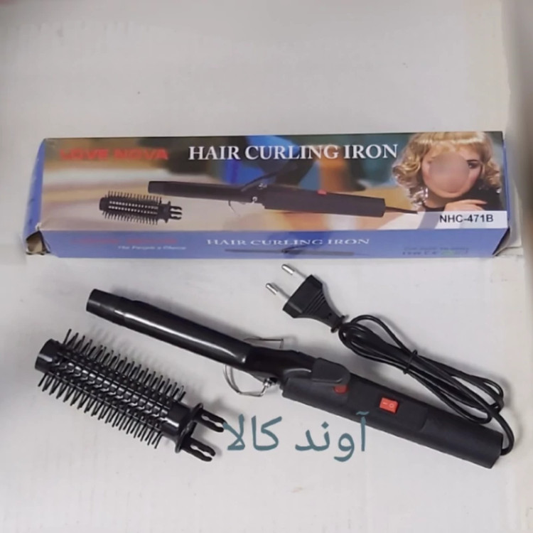 بابلیس فرکننده حالت دهنده مو گیره دار(شانه و بابلیس)بابلیس حالت دهنده موج دار کردن یا فرکردن مو
