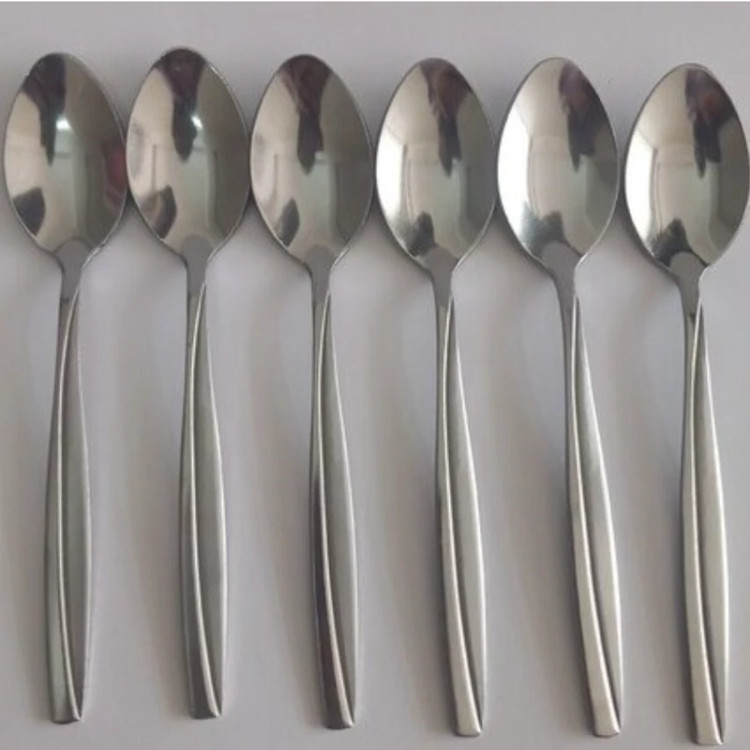 قاشق مربا خوری طرح ماینز استیل (پک کامل6قاشق کوچک)