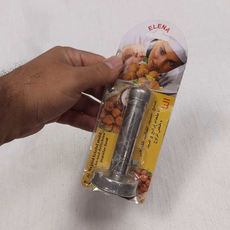 قالب فلافل زن استیل سایز کوچک کشویی فنری النا(1 عدد)قطر5cm