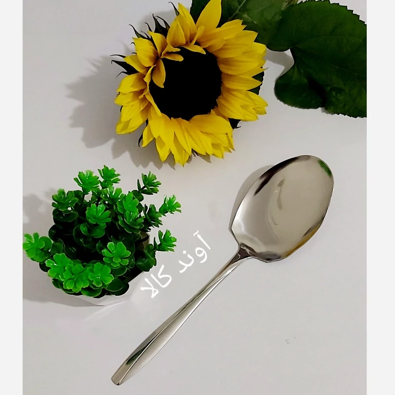 کفگیر پلو استیل طرح ماینز (کپگیر)کفگیر برنج