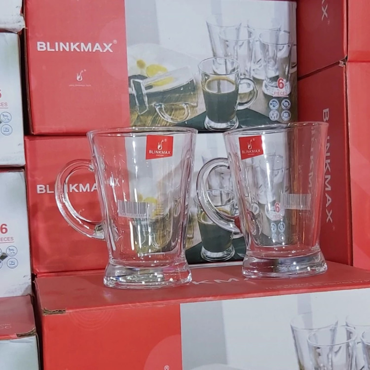 لیوان بلینک مکس هابیلی بسته 6 عددی .فنجان بلینک مکس هابیلی KTZB97 بسته 6 تایی