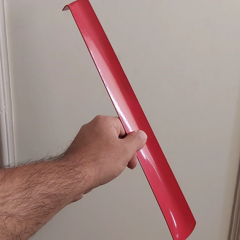 پاشنه کش کفش استیل طول 40cm( تکی-یک عدد) به ابعاد سفارش دقت کنید