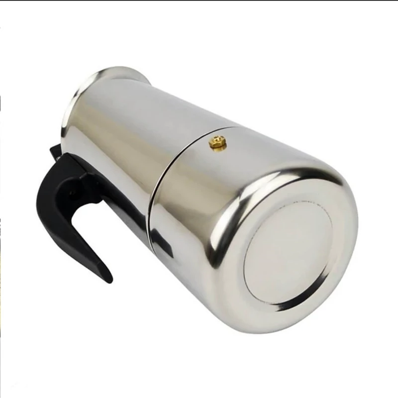 موکاپات 6 کاپ استیل اسپرسو ساز روگازی(قهوه جوش دستی)اسپرسو میکرEspresso maker موکاپات 6نفره