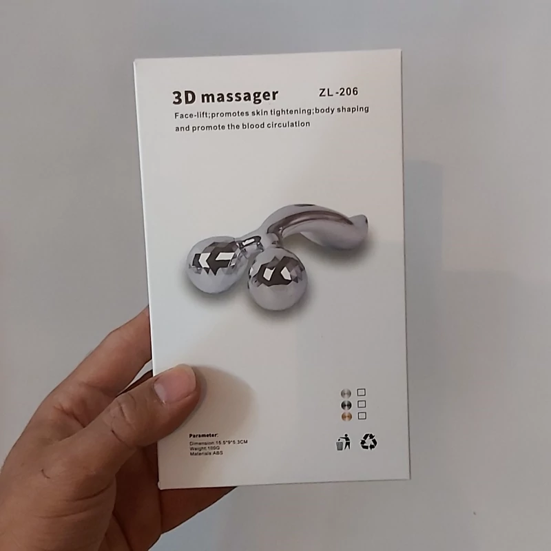 ماساژور صورت و بدن (سه بعدی) 3D. massager. رولر ماساژور دستی ماساژور توپی خمیری
