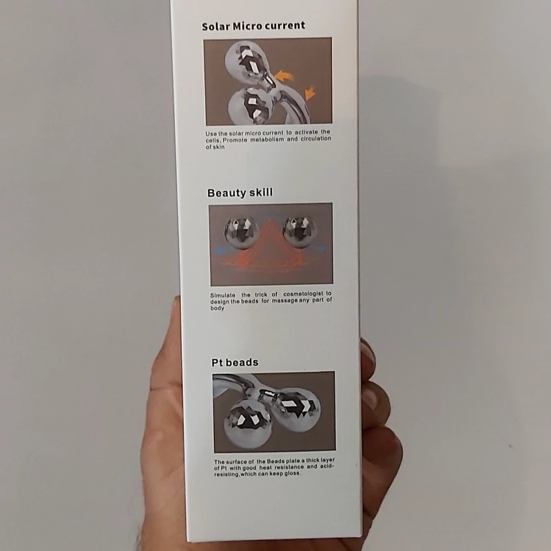 ماساژور صورت و بدن (سه بعدی) 3D. massager. رولر ماساژور دستی ماساژور توپی خمیری