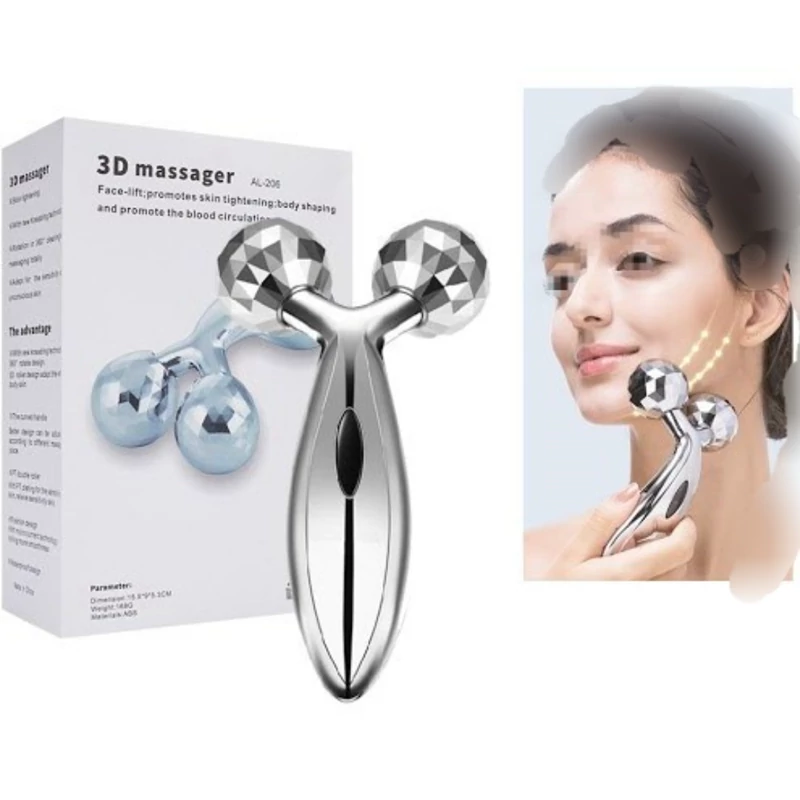 ماساژور صورت و بدن (سه بعدی) 3D. massager. رولر ماساژور دستی ماساژور توپی خمیری
