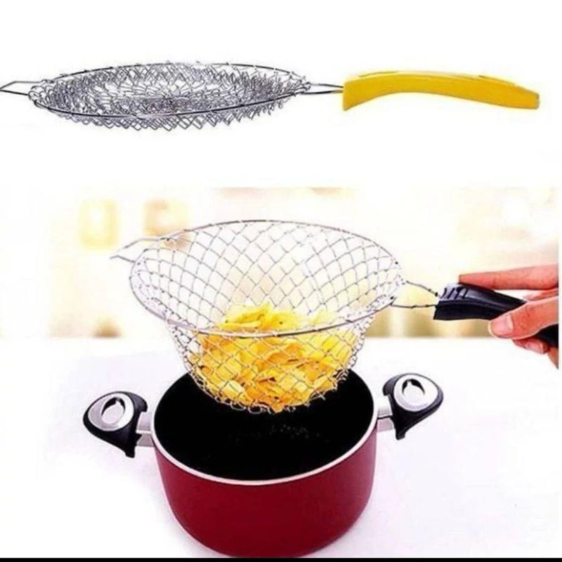 توری چیپس کدبانو توری سرخ کن یا روغن گیر بخارپز (چف بسکت)