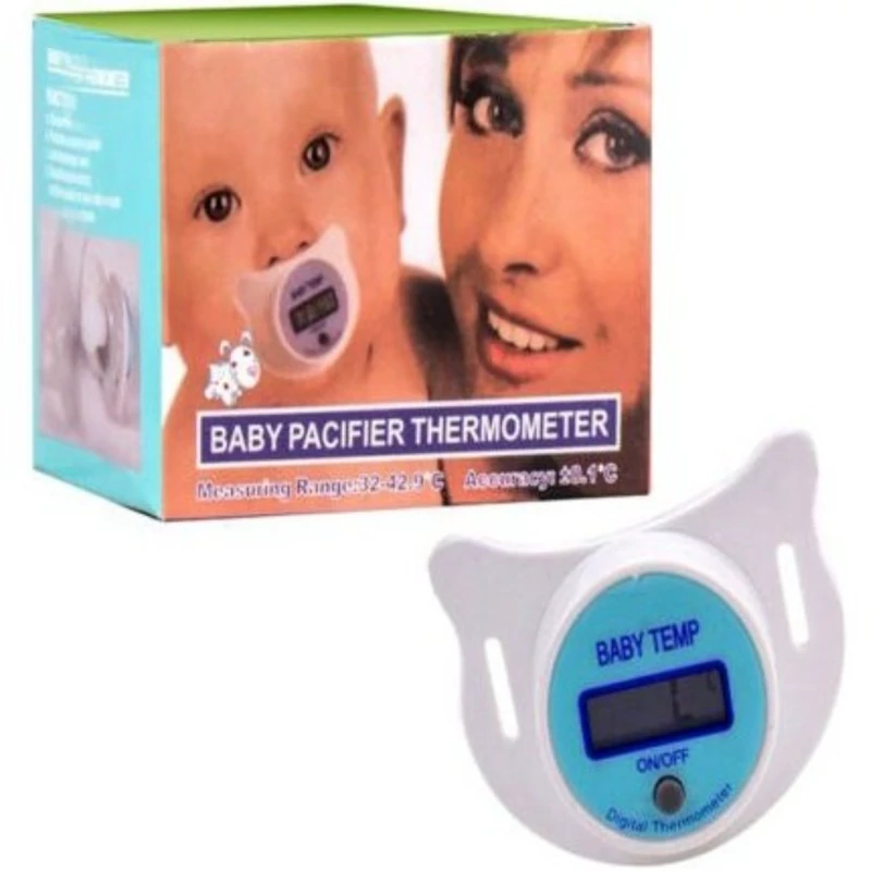 تب سنج پستونکی دیجیتال نوزاد دما سنج دیجیتال بدن(اندازه گیری دمای بدن)پستانکی BABY PACIFIER