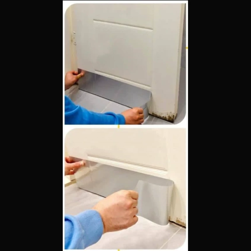 برچسب محافظ ضد آب رویال خارجی(محافظ درب و کابینت چوبی در برابر پوسیدگی نم و رطوبت)پادری پشت چسب دار80در20سانتیمتر