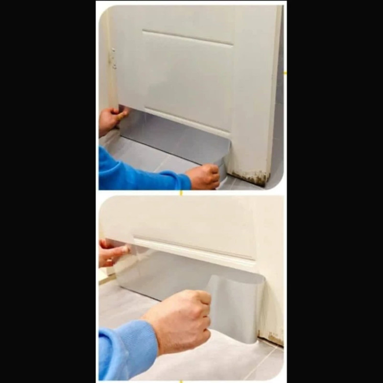 برچسب محافظ ضد آب رویال خارجی(محافظ درب و کابینت چوبی در برابر پوسیدگی نم و رطوبت)پادری پشت چسب دار80در20سانتیمتر