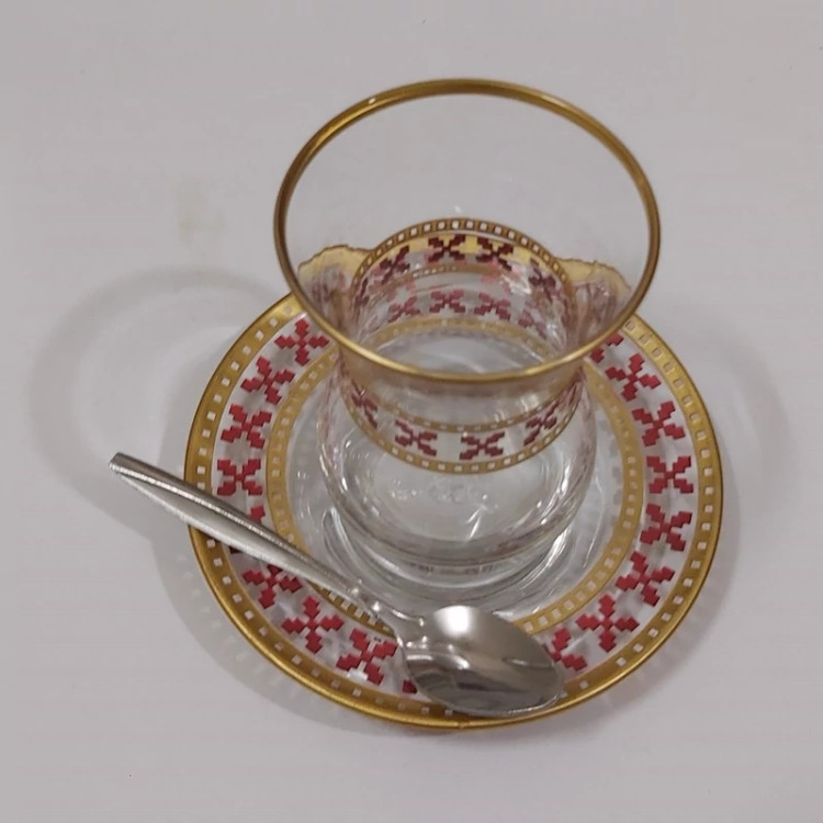 قاشق چایخوری طرح ماینز استیل (پک کامل6قاشق کوچک)