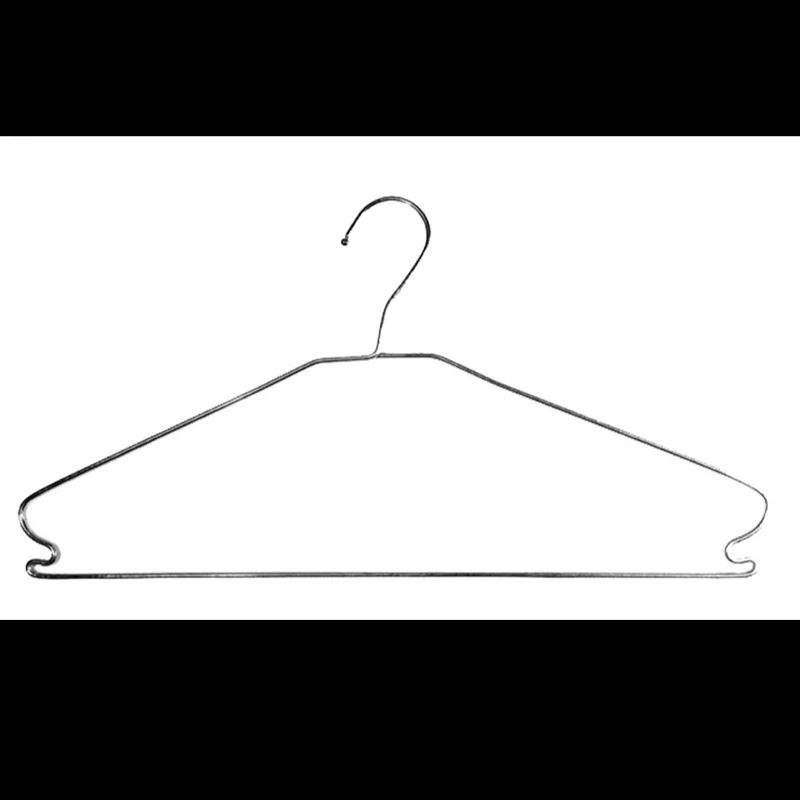 چوب لباسی6تایی نظم دهنده آویز کت نقره ای .رخت آویز چوب کار لباس نظم دهنده کمد آویزلباس فلزی